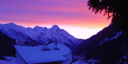 Start a day on the slopes with one of St Anton's beautiful sunrises